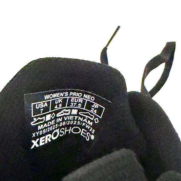 NEW Women's Xero® Prio Neo Cross-Training Shoes In Black/ White Size 7 - Picture 8 of 13